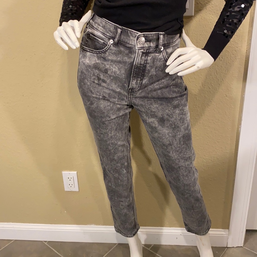 Express high waisted jeans